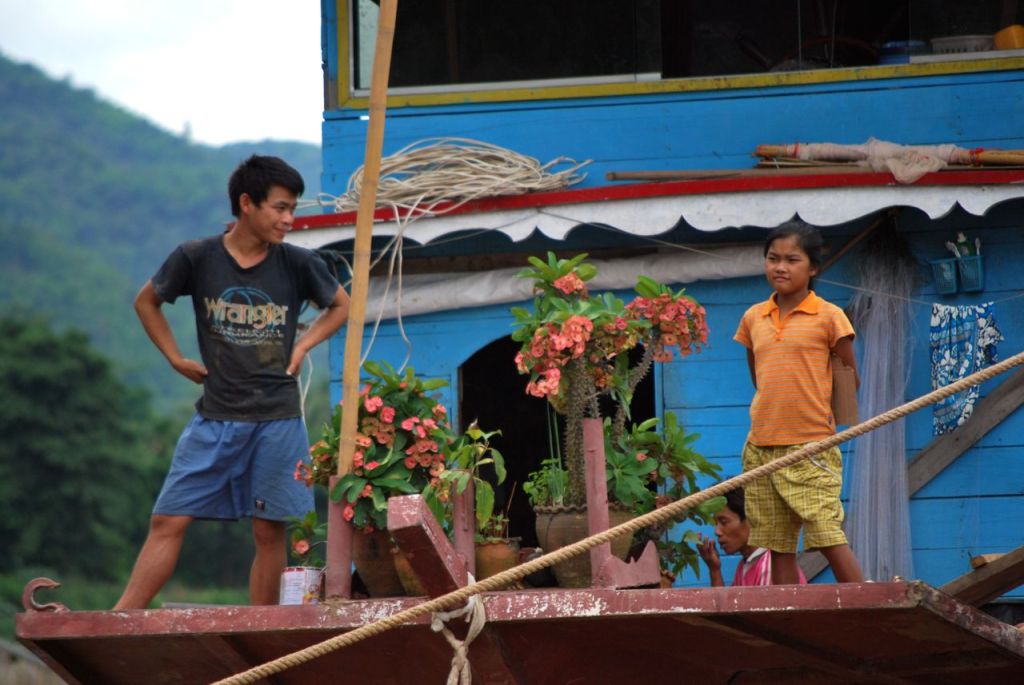 Une famille laotienne