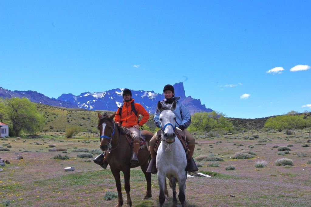 À cheval dans le Parc Torres del Paine