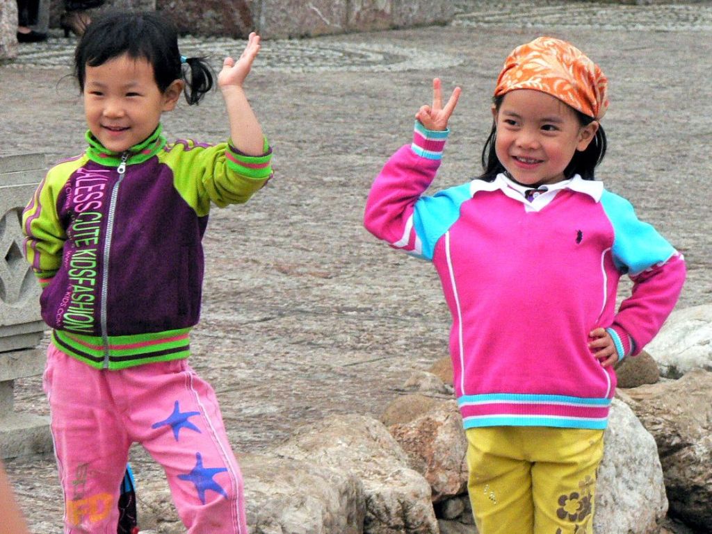 Chine enfants Lijiang