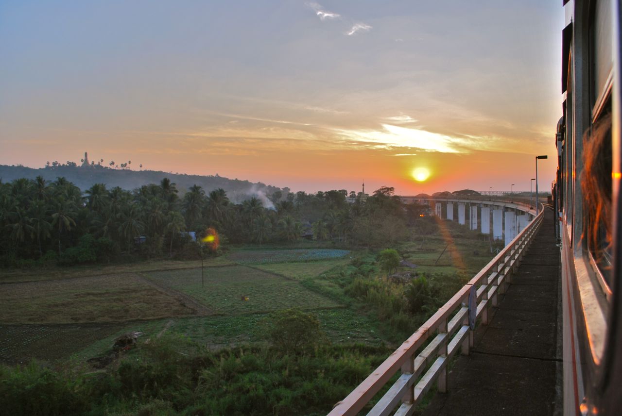 Train Birmanie