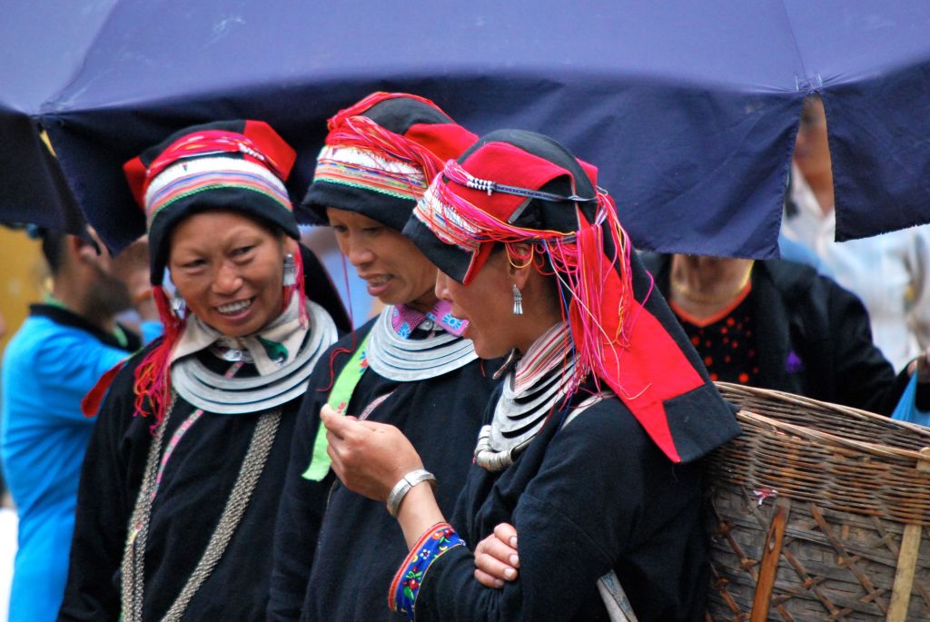 De nombreuses ethnies se côtoient sur les marchés